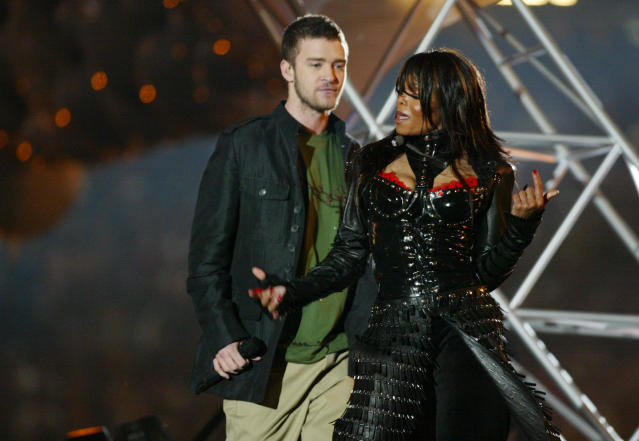 Janet Jackson and Justin Timberlake’s Super Bowl XXXVIII performance in 2004 sparked widespread controversy, leading to increased scrutiny of live broadcasts.