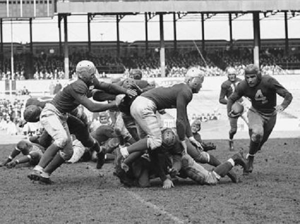 Mandatory Helmets (1943): In response to increasing concerns about player safety, the NFL required all players to wear helmets, marking the first step toward protecting athletes on the field.
